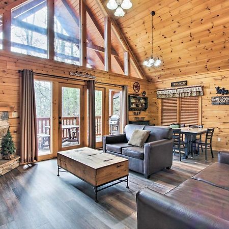 Gatlinburg Mountain Cabin With Grill And Pool Table! Exterior foto