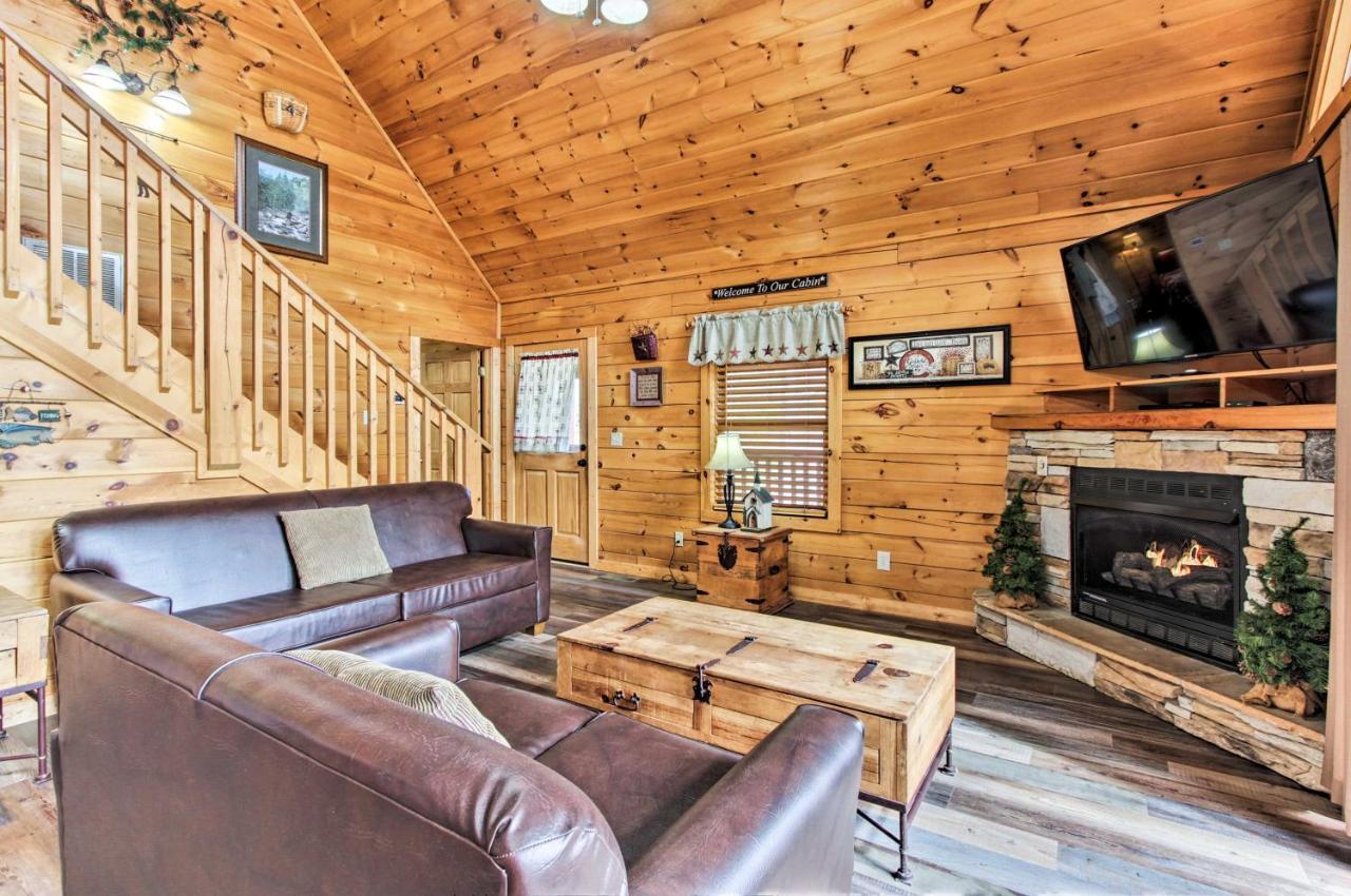 Gatlinburg Mountain Cabin With Grill And Pool Table! Exterior foto