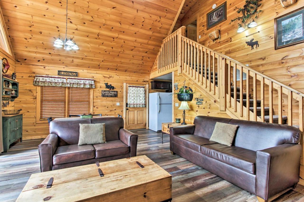 Gatlinburg Mountain Cabin With Grill And Pool Table! Exterior foto