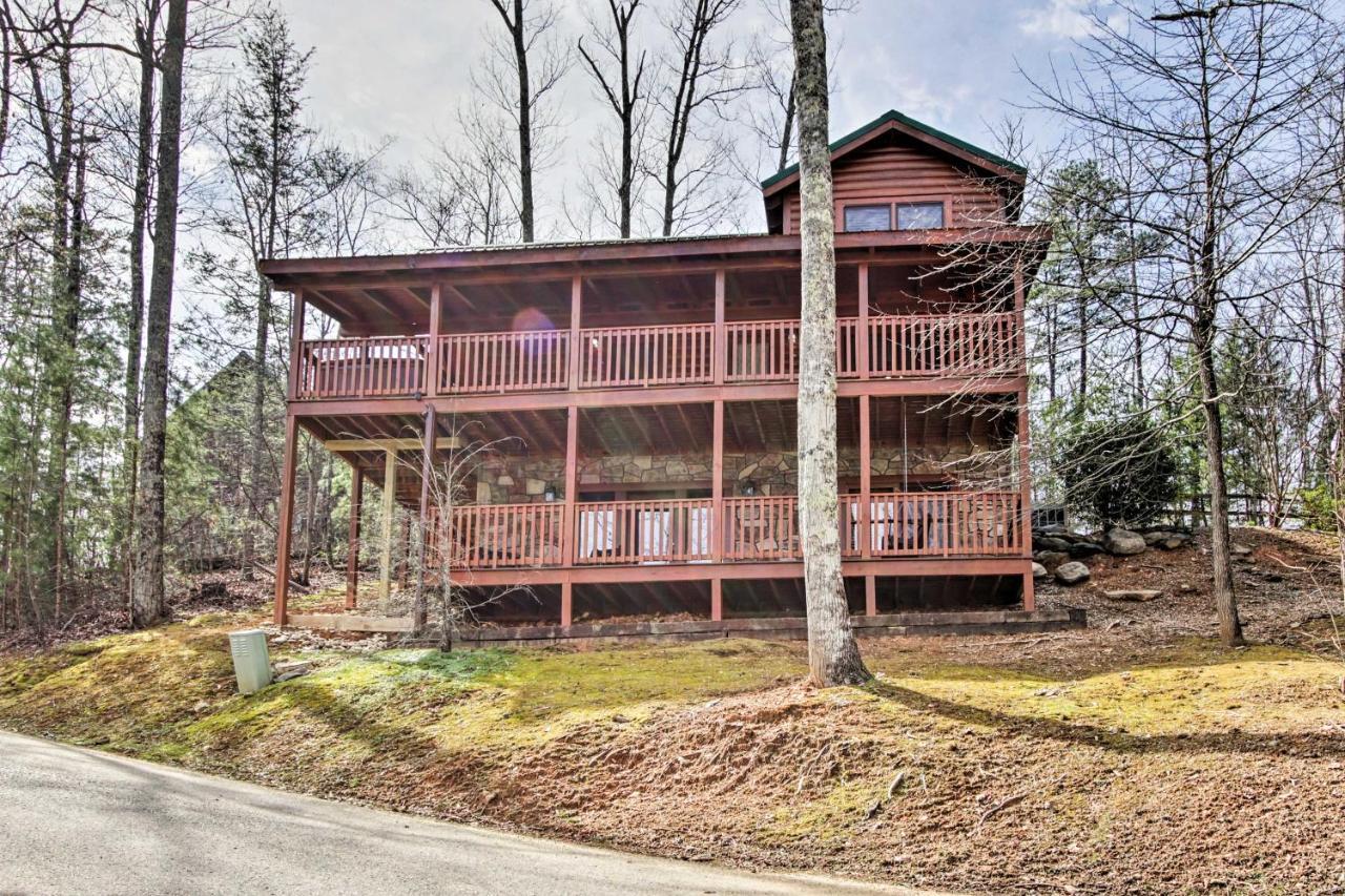 Gatlinburg Mountain Cabin With Grill And Pool Table! Exterior foto